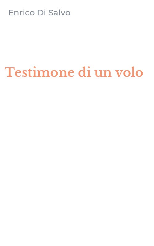 Testimone di un volo