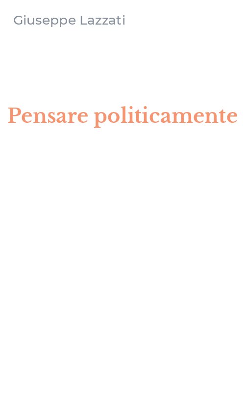 Pensare politicamente