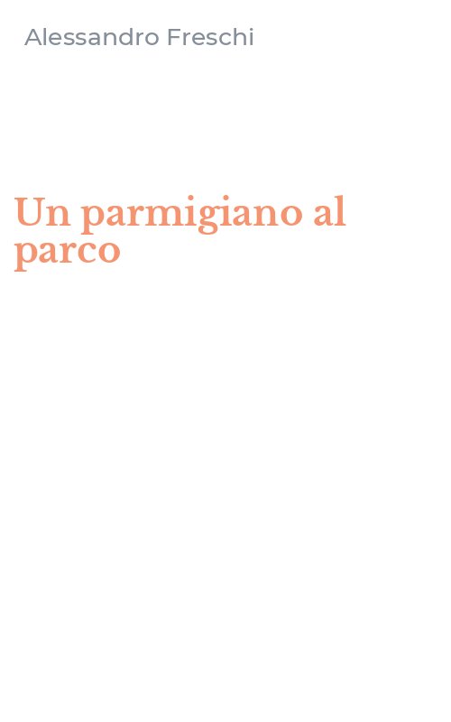 Un parmigiano al parco