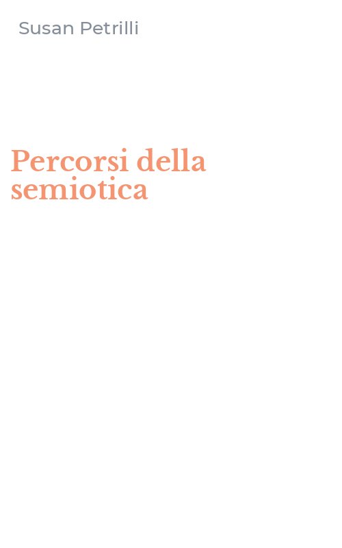Percorsi della semiotica