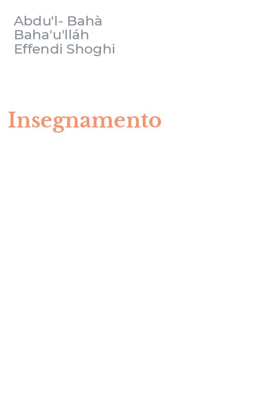 Insegnamento