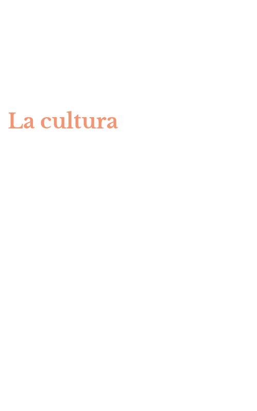 La cultura