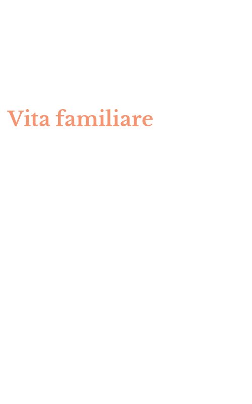 Vita familiare