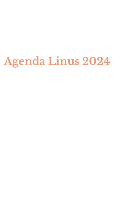 Agenda Linus 2024 - autori-vari - Baldini + Castoldi - Libro Ancora Store