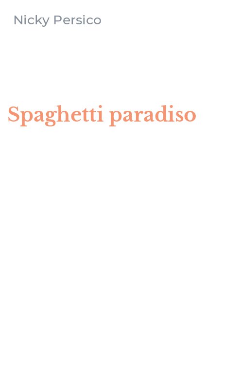 Spaghetti paradiso