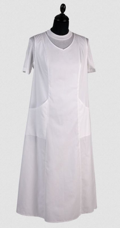 SOTTOVESTE INTERA PURO COTONE BIANCO