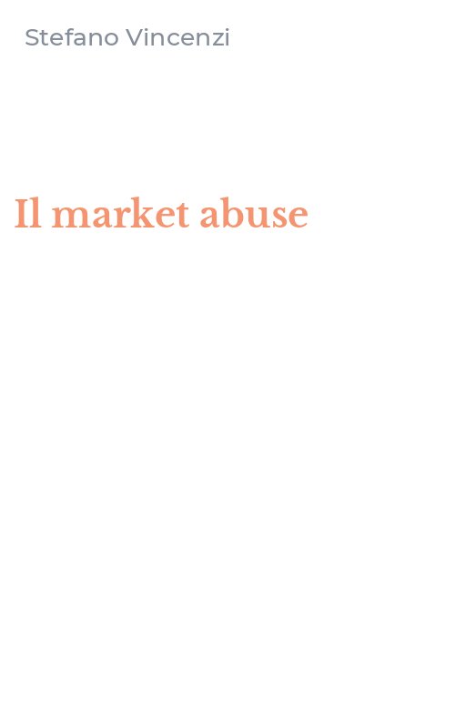 Il market abuse