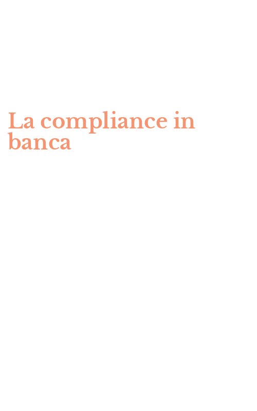 La compliance in banca