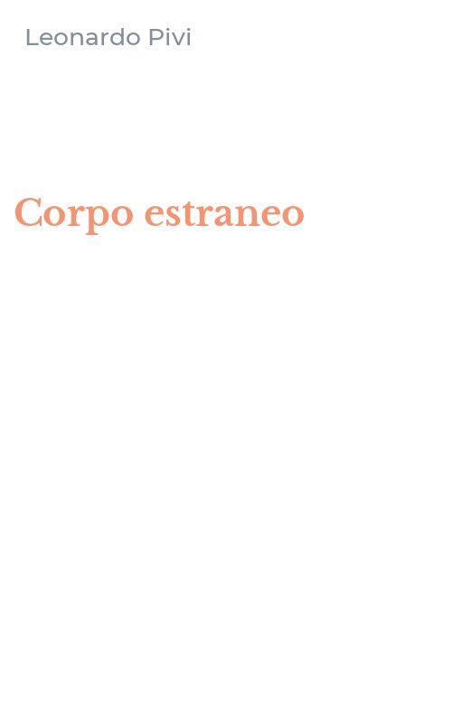 Corpo estraneo