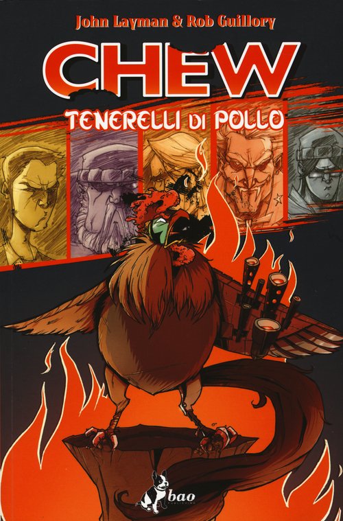 Tenerelli di pollo. Chew
