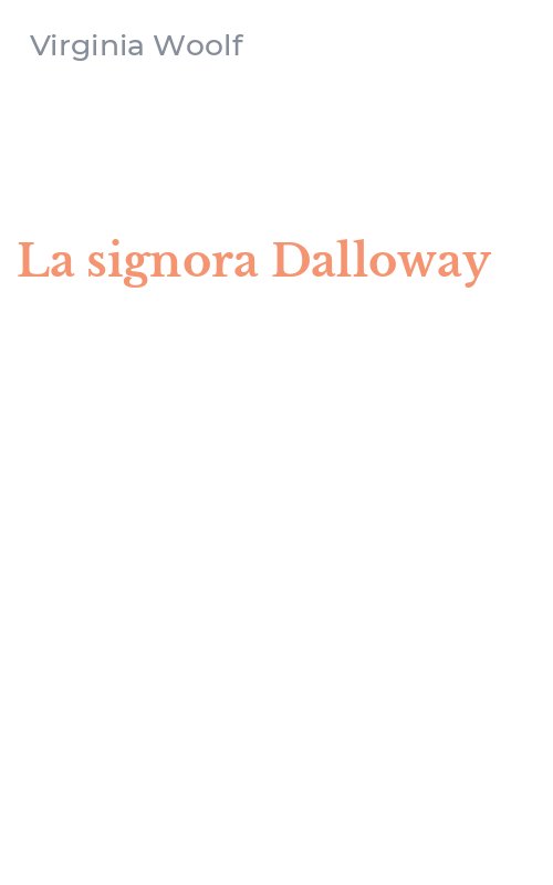 La signora Dalloway