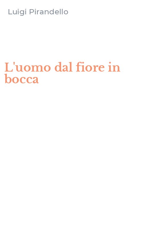 L'uomo dal fiore in bocca