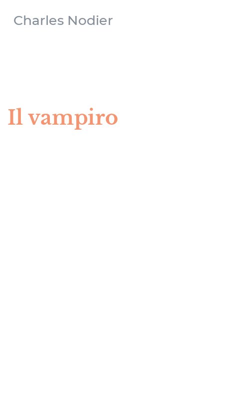 Il vampiro