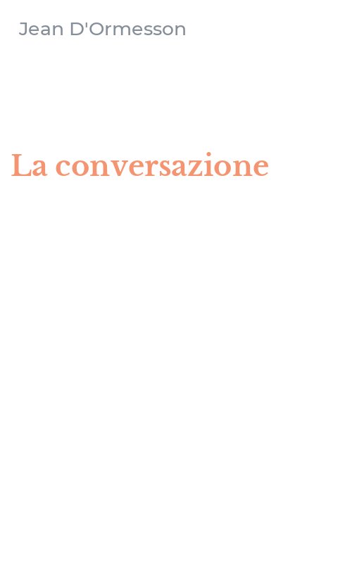 La conversazione