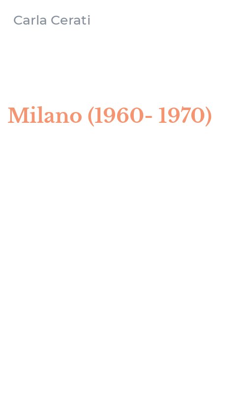 Milano (1960-1970)