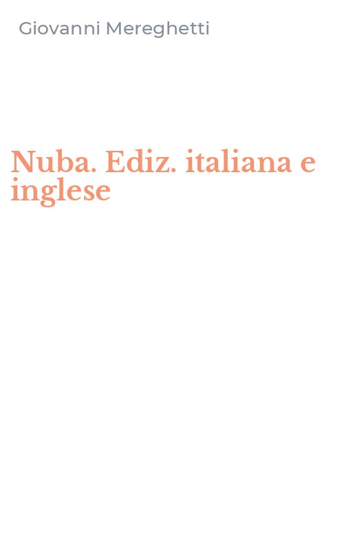 Nuba. Ediz. italiana e inglese