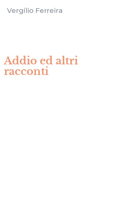 Addio ed altri racconti