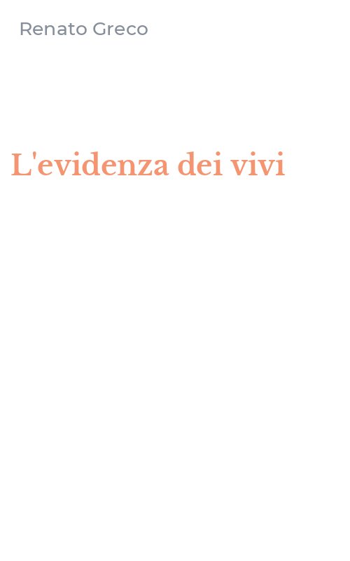L'evidenza dei vivi