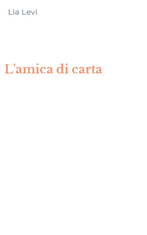 L'amica di carta