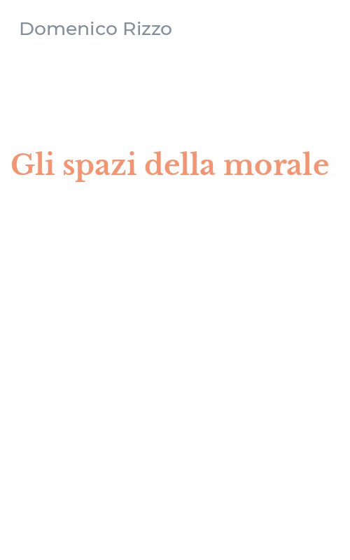 Gli spazi della morale