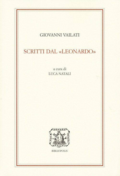 Scritti dal «Leonardo»
