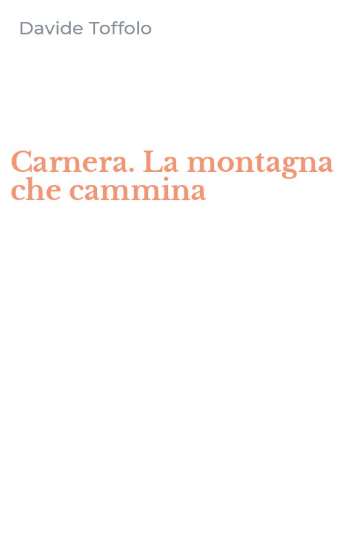Carnera. La montagna che cammina