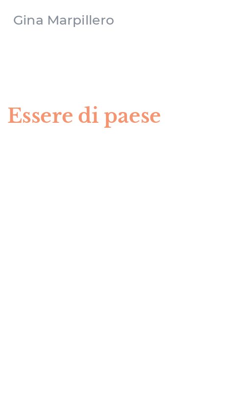 Essere di paese