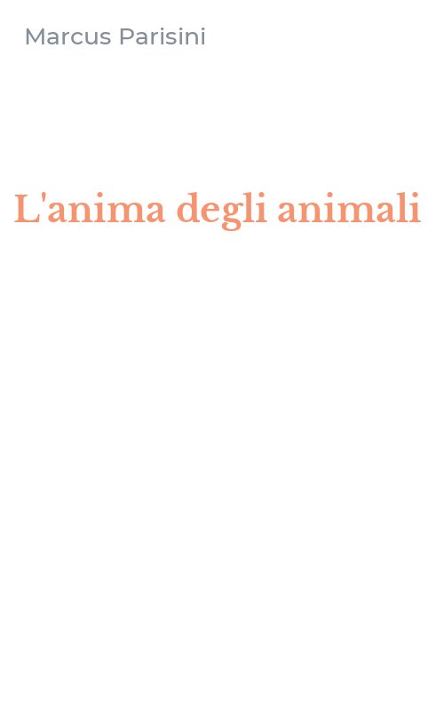 L'anima degli animali