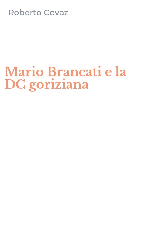 Mario Brancati e la DC goriziana