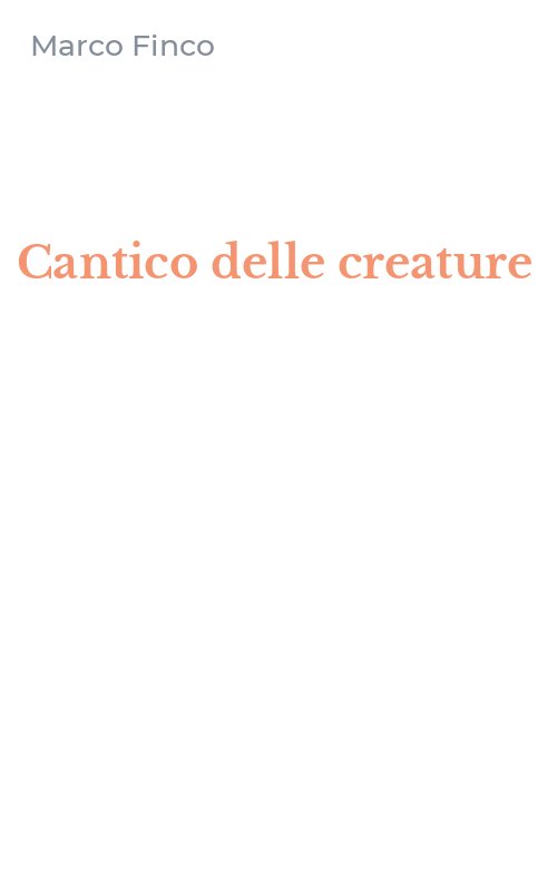 Cantico delle creature