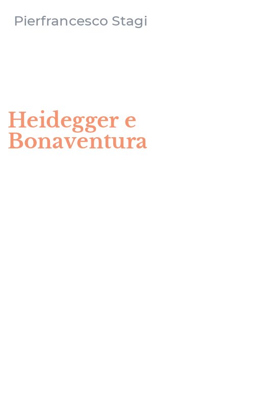 Heidegger e Bonaventura