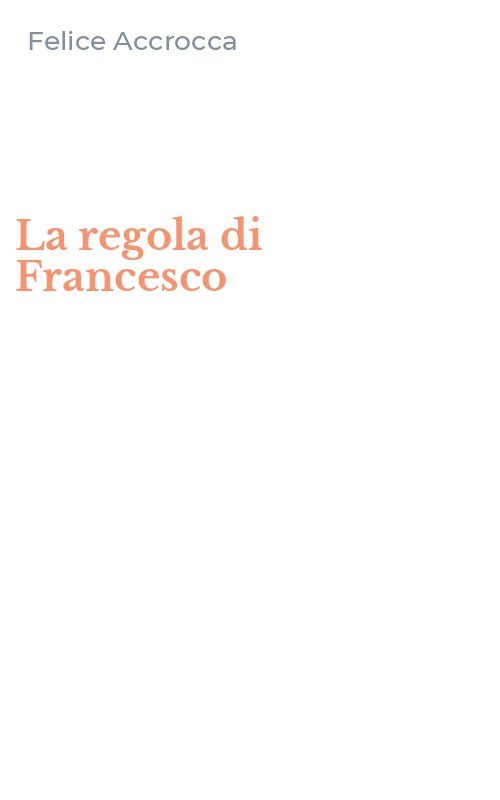 La regola di Francesco