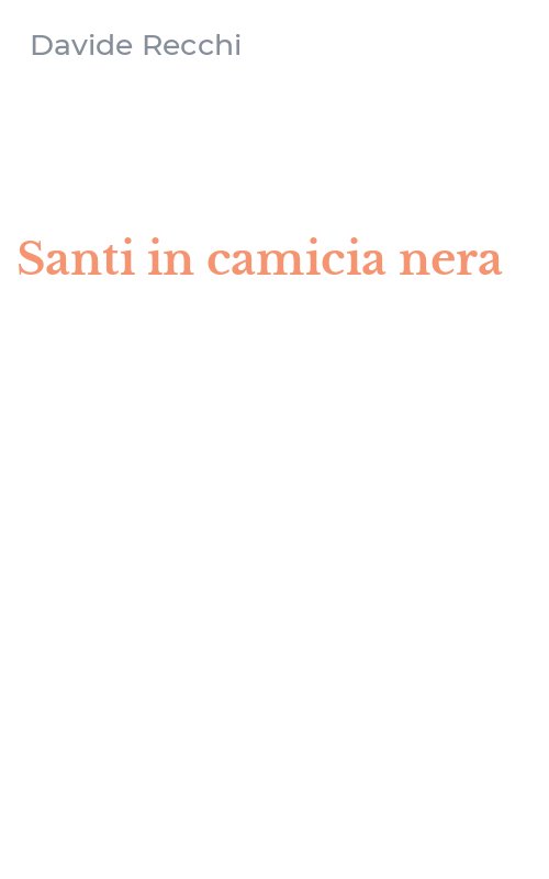 Santi in camicia nera