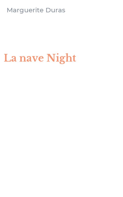 La nave Night