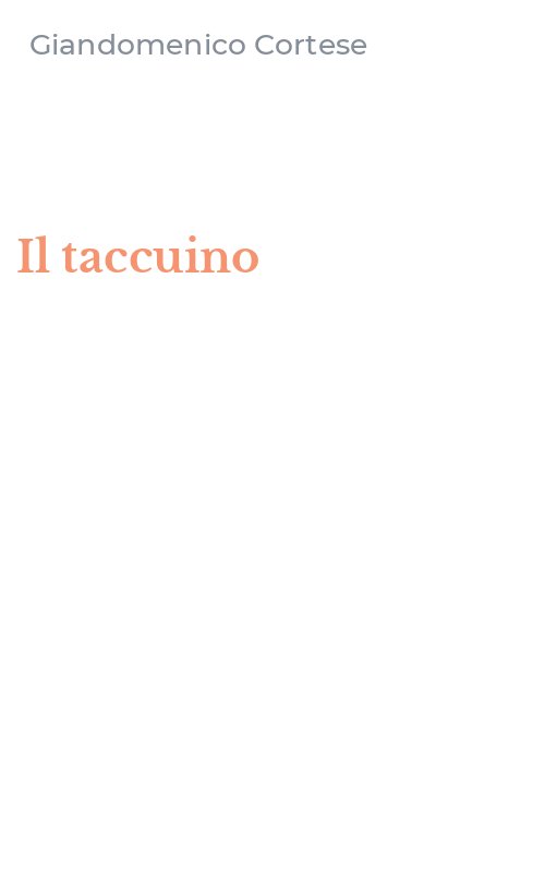 Il taccuino