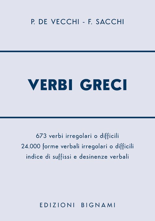 Verbi greci