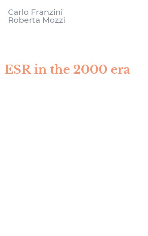 ESR in the 2000 era