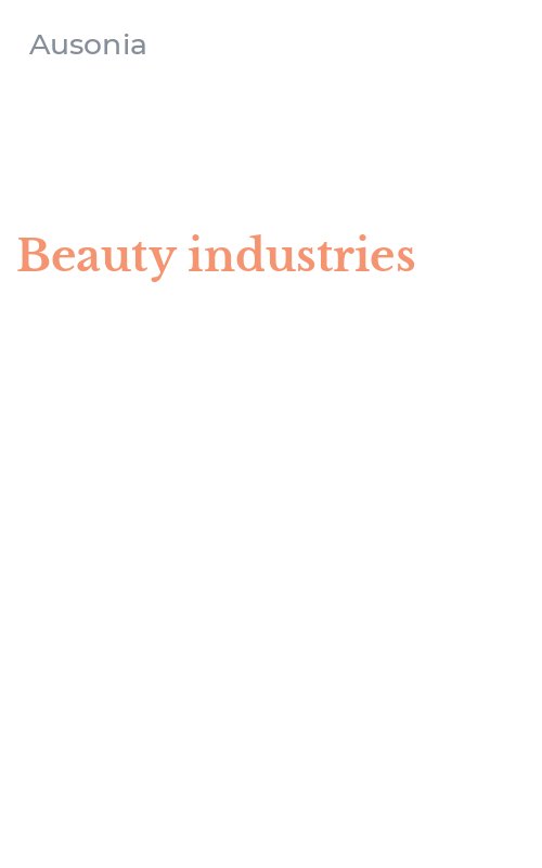 Beauty industries