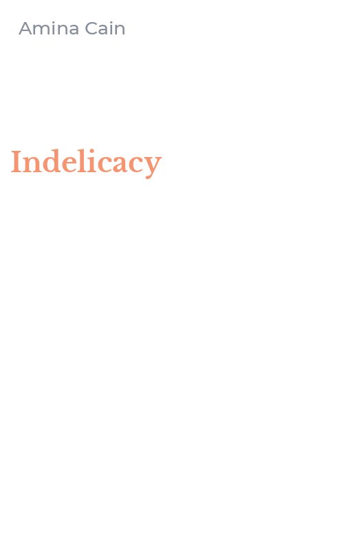 Indelicacy
