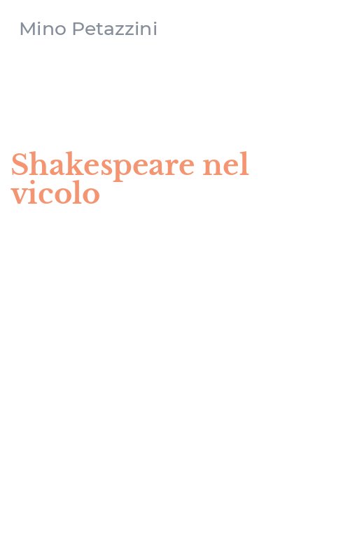 Shakespeare nel vicolo