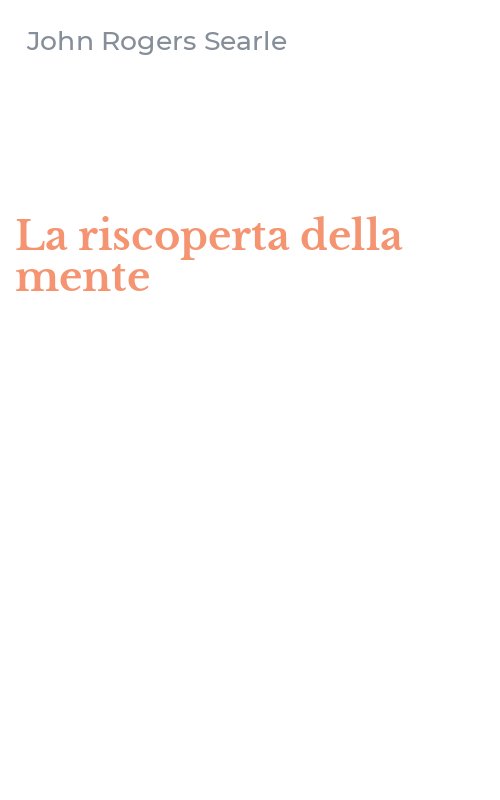 La riscoperta della mente