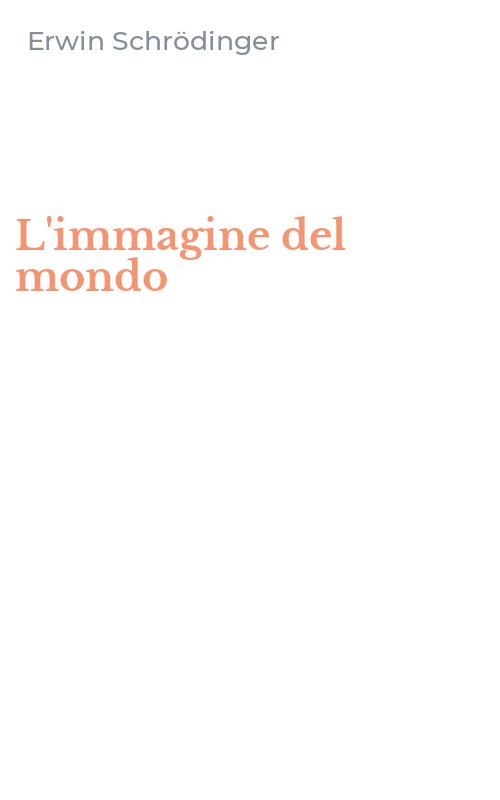 L'immagine del mondo