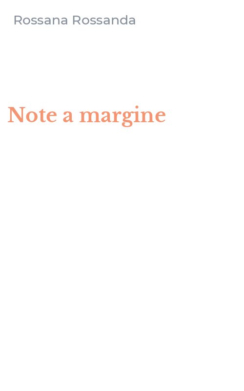 Note a margine