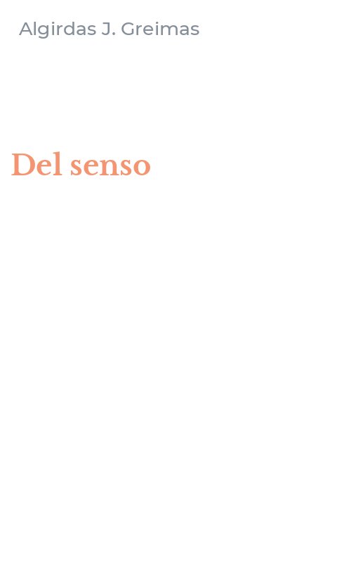 Del senso