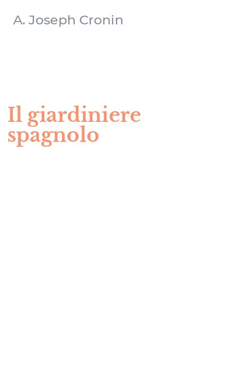 Il giardiniere spagnolo
