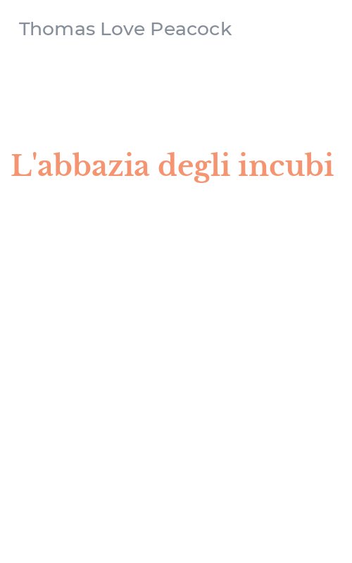 L'abbazia degli incubi