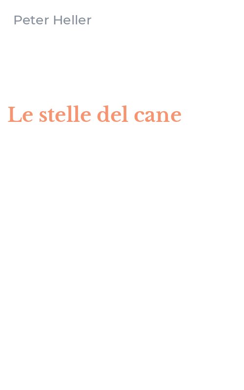 Le stelle del cane