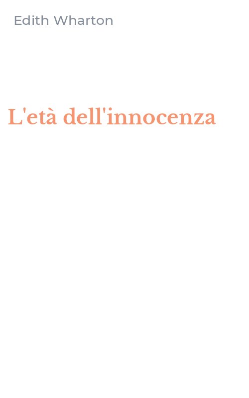 L'età dell'innocenza