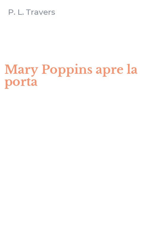Mary Poppins apre la porta