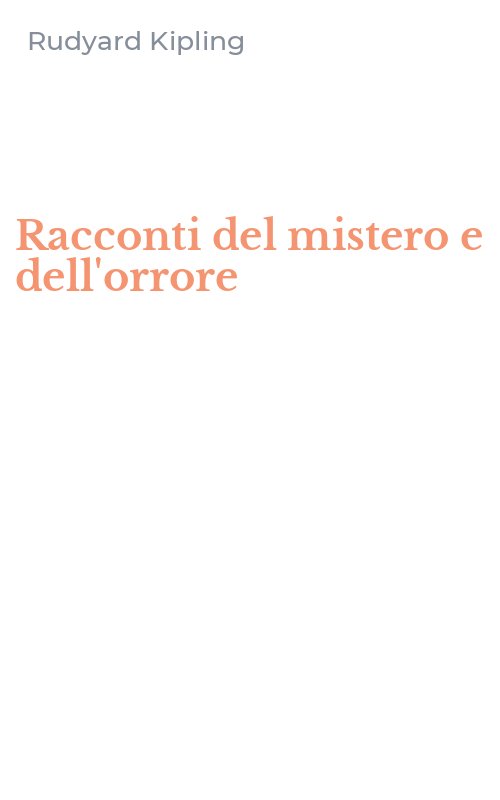 Racconti del mistero e dell'orrore